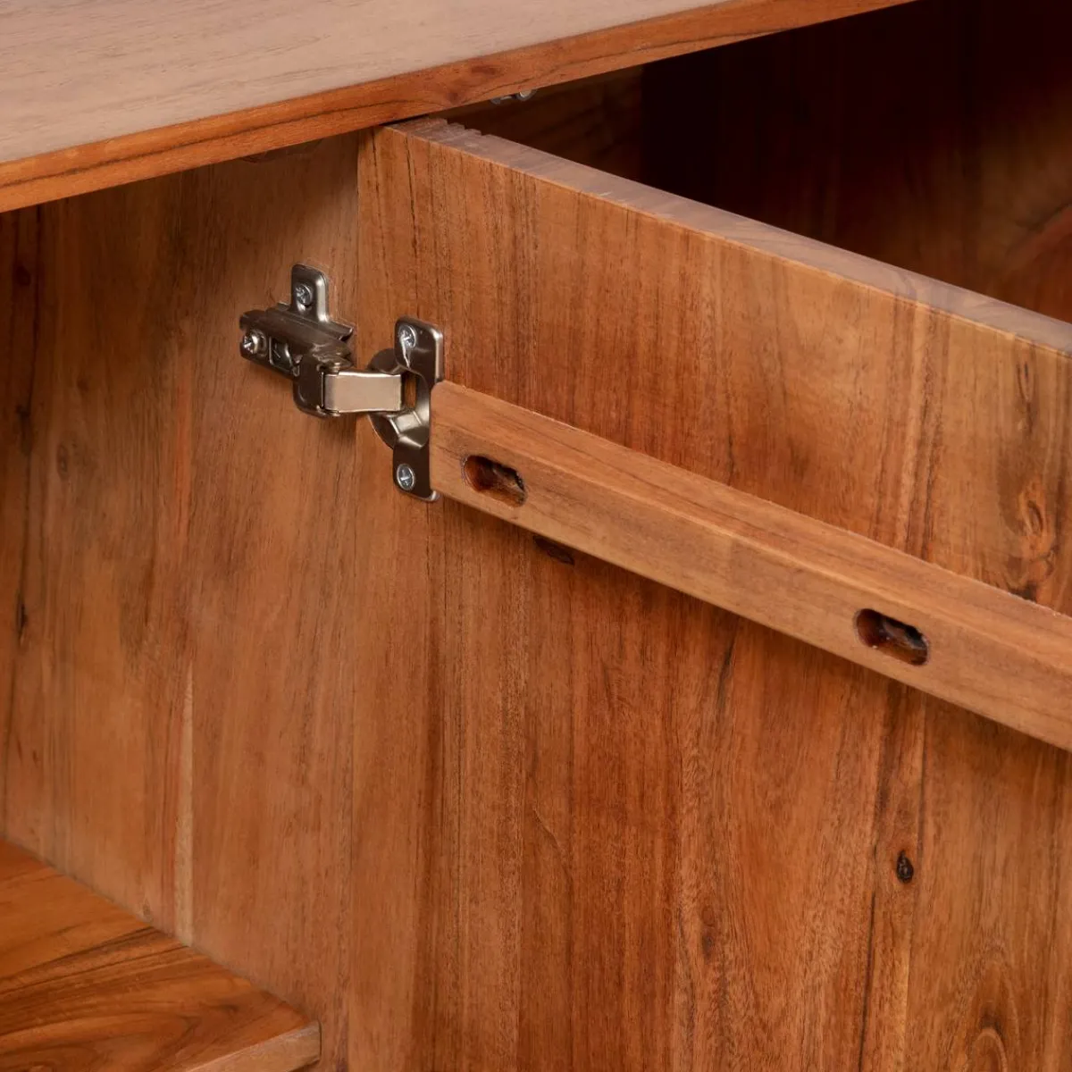 Atmosphera Voir Tout |Buffets*Buffet 3 portes "Nanda" Beige