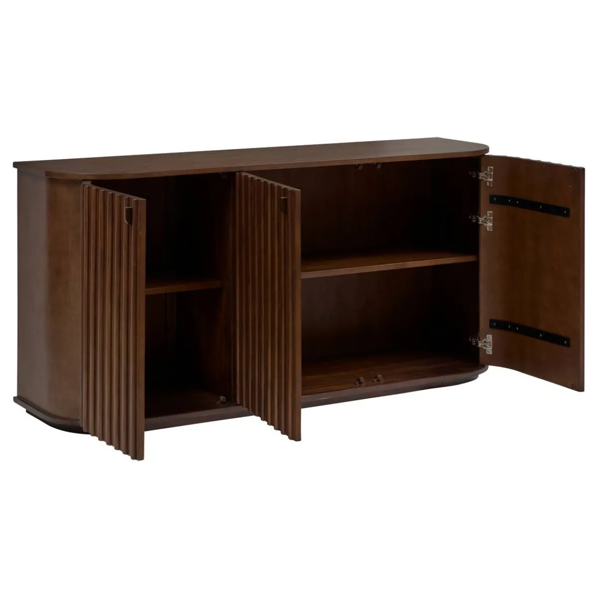 Atmosphera Buffets*Buffet 3 portes 1 niveau "Rikaya" Beige