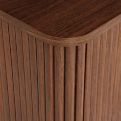 Atmosphera Buffets*Buffet 2 portes 1 étagères "Wany" MarronAcajou