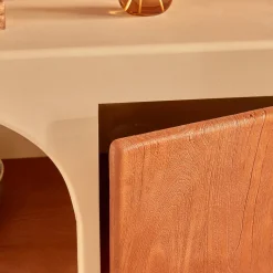 Atmosphera Buffets*Buffet 1 porte 4 étagères 