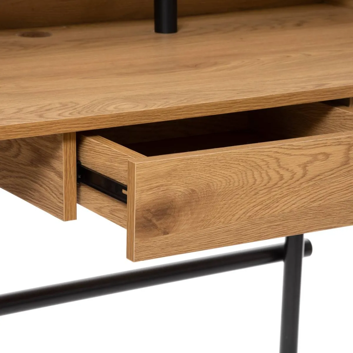 Atmosphera Bureaux, Chaises De Bureau*Bureau 1 tiroir "Josan" Noir