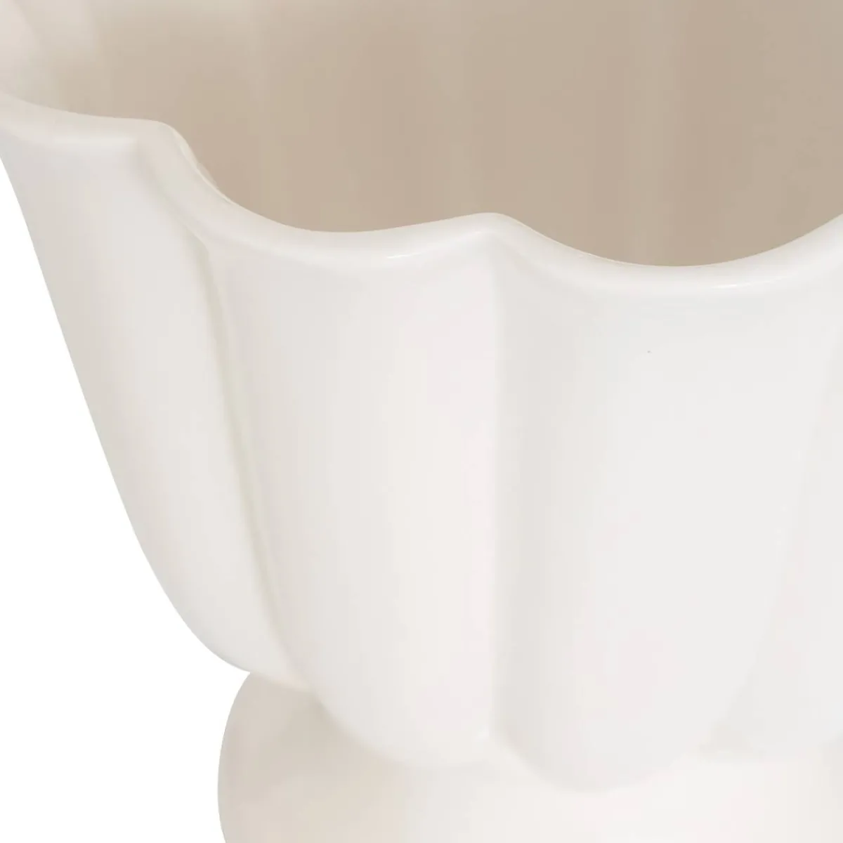 Atmosphera Pots De Fleurs*Cache-pot "Fleur de rose" Transparent