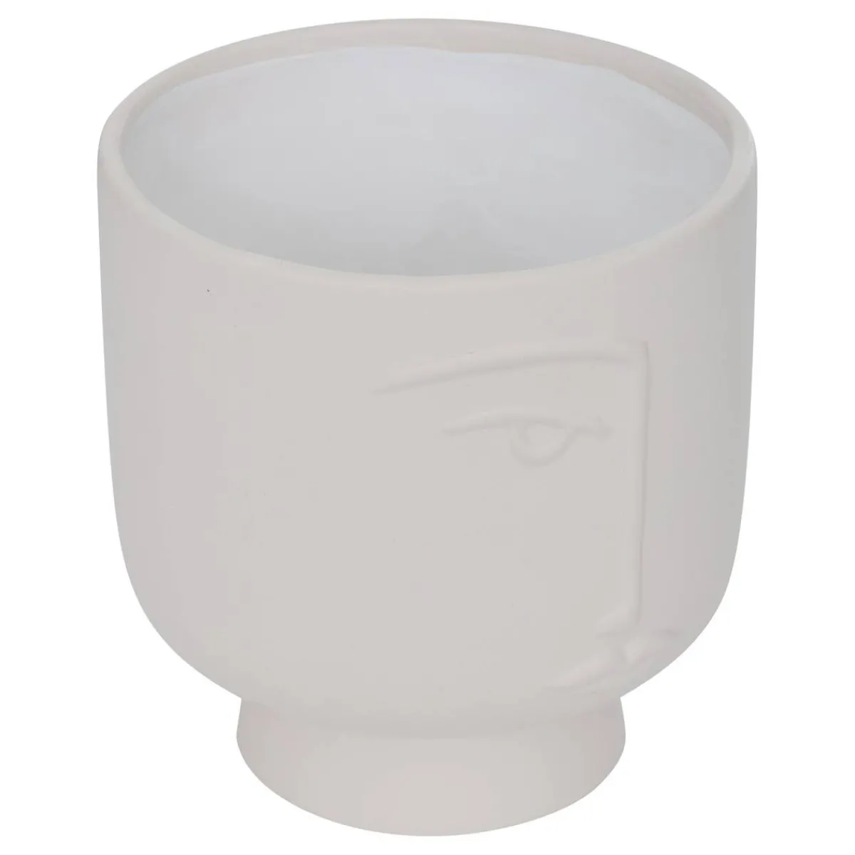 Atmosphera Pots De Fleurs*Cache-pot "Pam" Gris