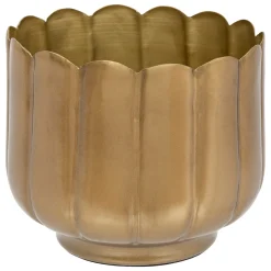 Atmosphera Pots De Fleurs*Cache pot pétal "The floral" Blanc