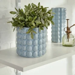 Atmosphera Pots De Fleurs*Cache-pot "Sky" Gris