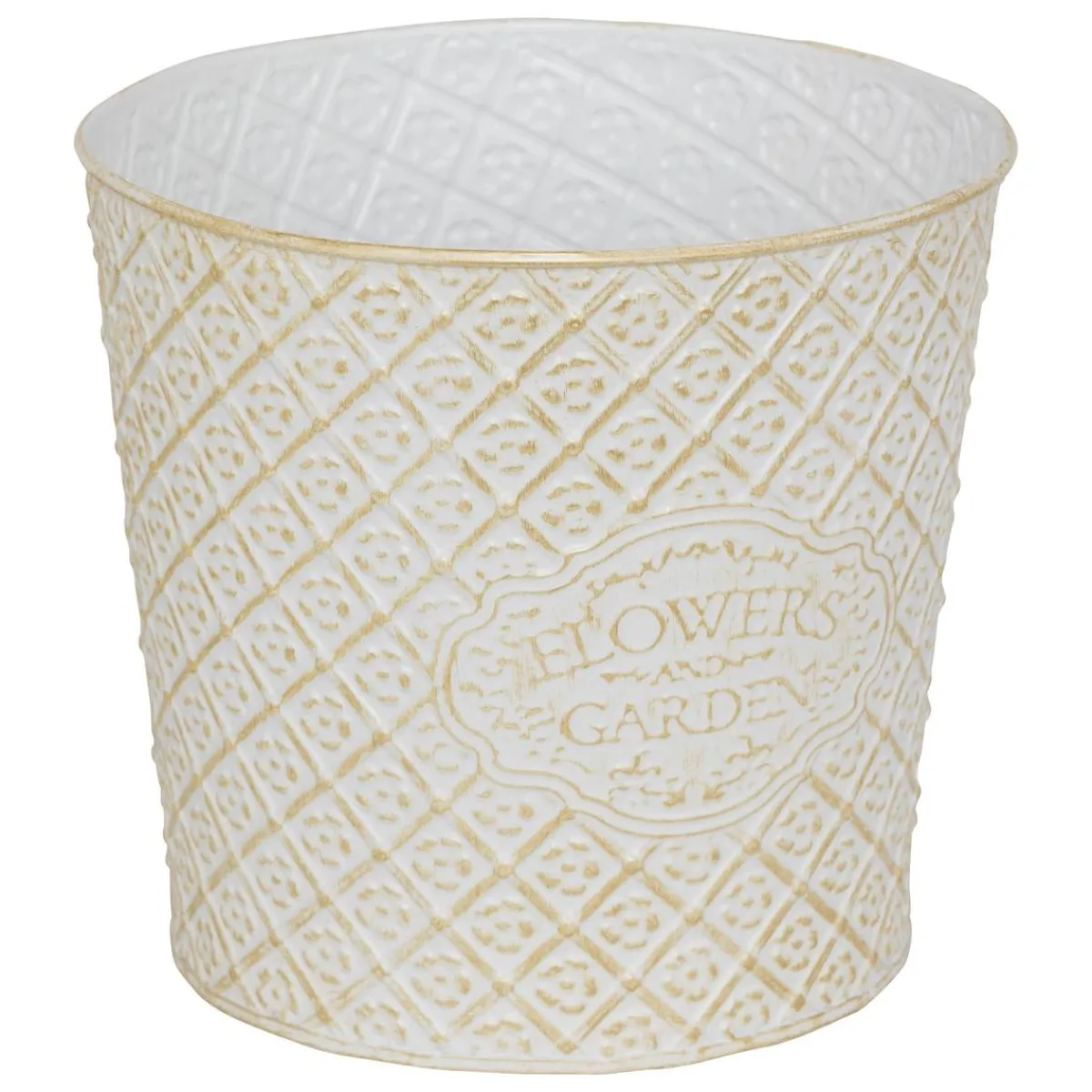 Atmosphera Pots De Fleurs*2 cache-pots "Tino" Gris