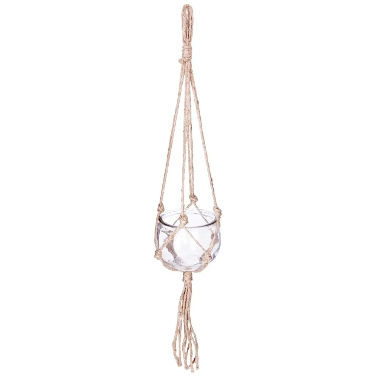 Atmosphera Pots De Fleurs*Cache pot suspendu BlancChaud