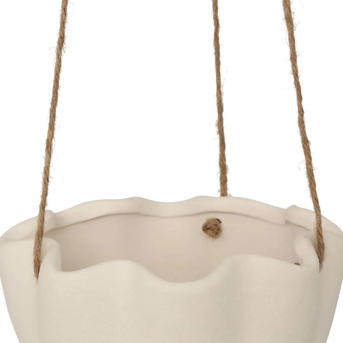 Atmosphera Pots De Fleurs*Cache-pot suspendu "Wild" Beige