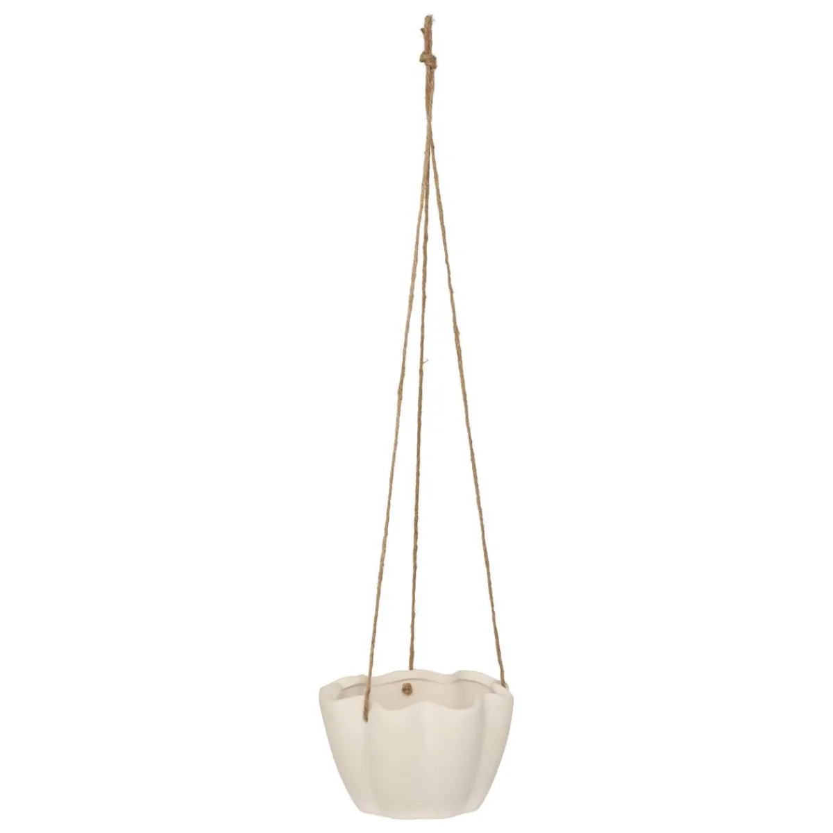 Atmosphera Pots De Fleurs*Cache-pot suspendu "Wild" Beige