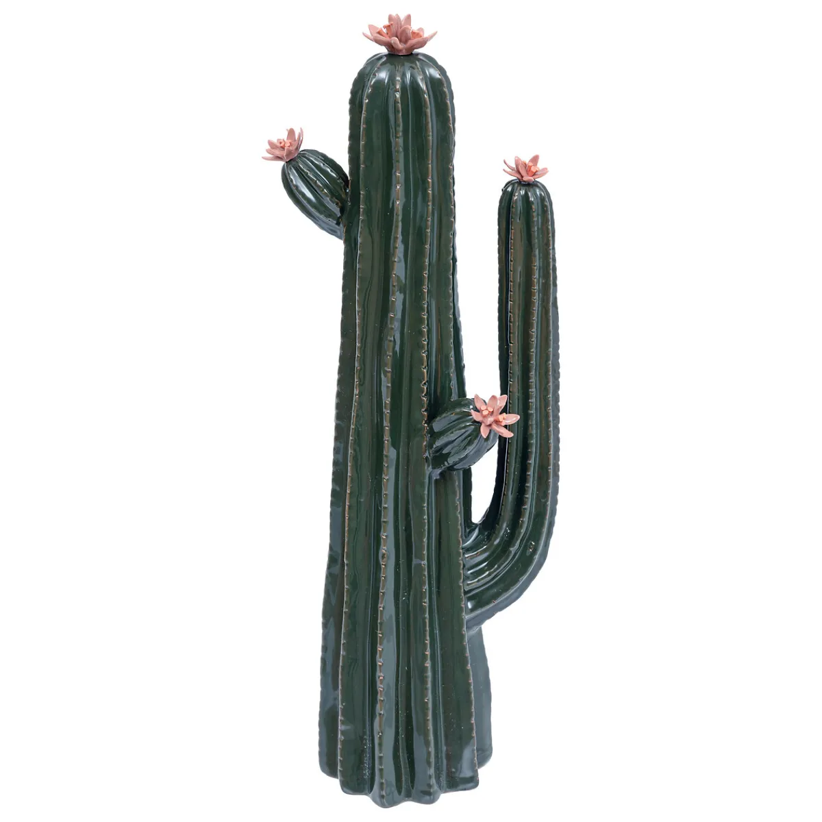 Atmosphera Plantes Artificielles*Cactus déco, céramique Bleumarine