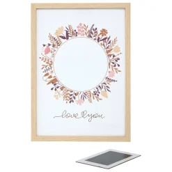 Atmosphera Cadeaux De Naissance*Cadre empreinte "Tiny" Rose