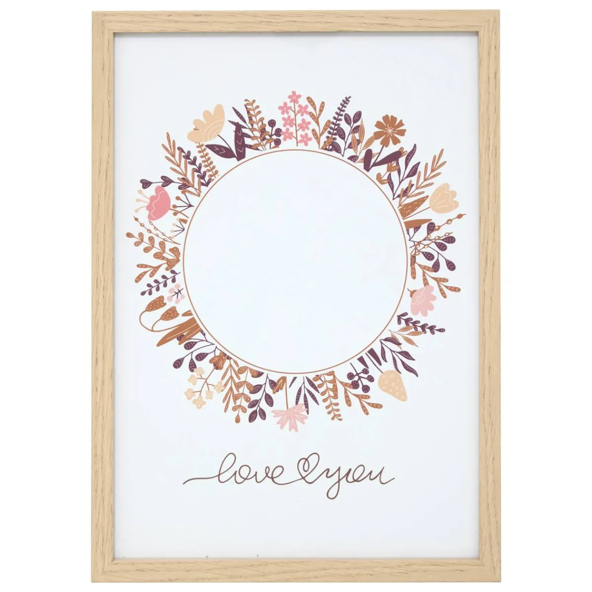 Atmosphera Cadeaux De Naissance*Cadre empreinte "Tiny" Rose