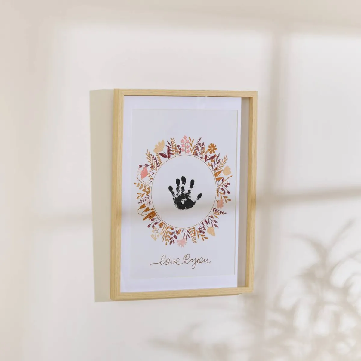 Atmosphera Cadeaux De Naissance*Cadre empreinte "Tiny" Rose