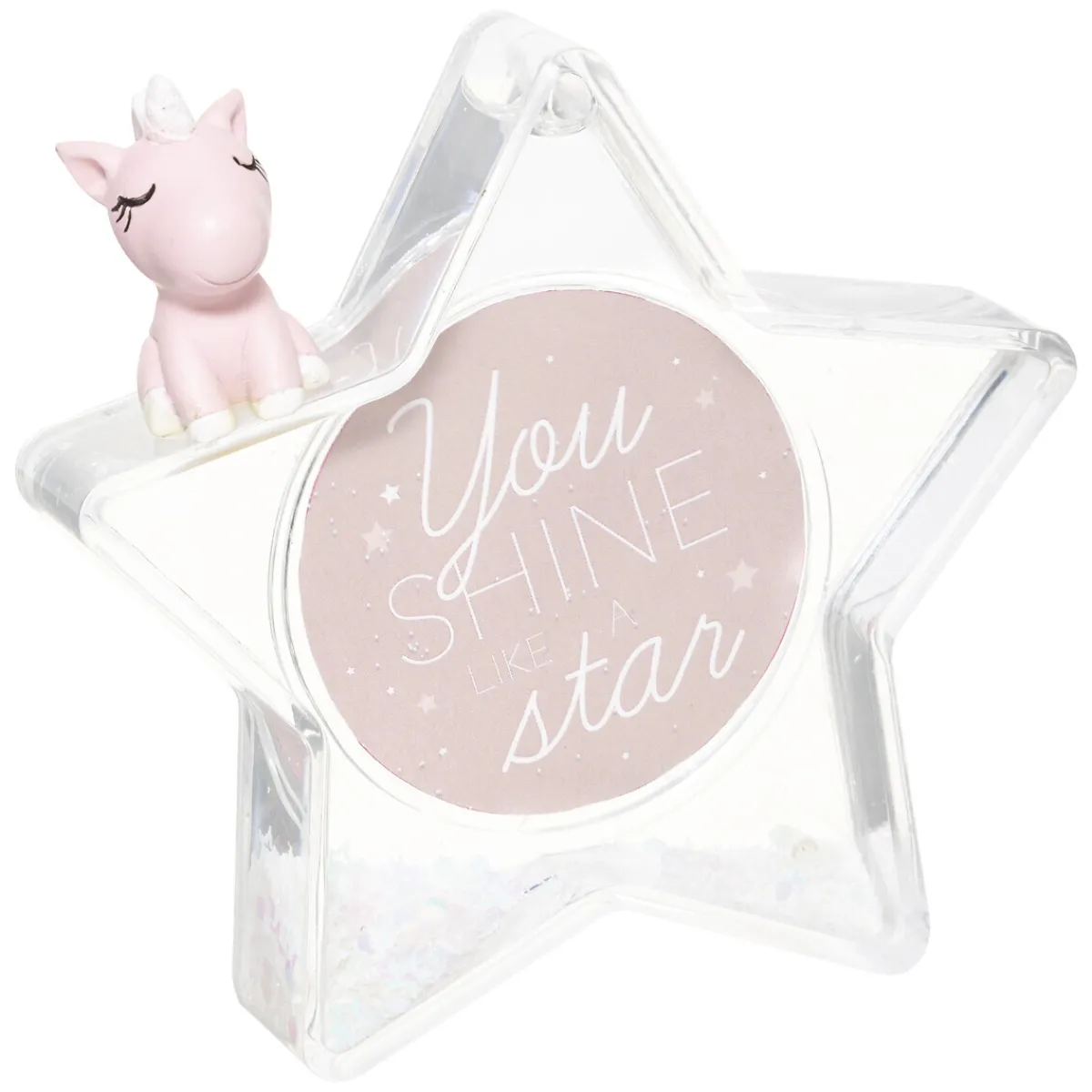 Atmosphera Objets Déco*Cadre enfant "Licorne" Blanc