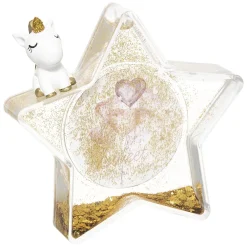 Atmosphera Objets Déco*Cadre enfant "Licorne" Blanc