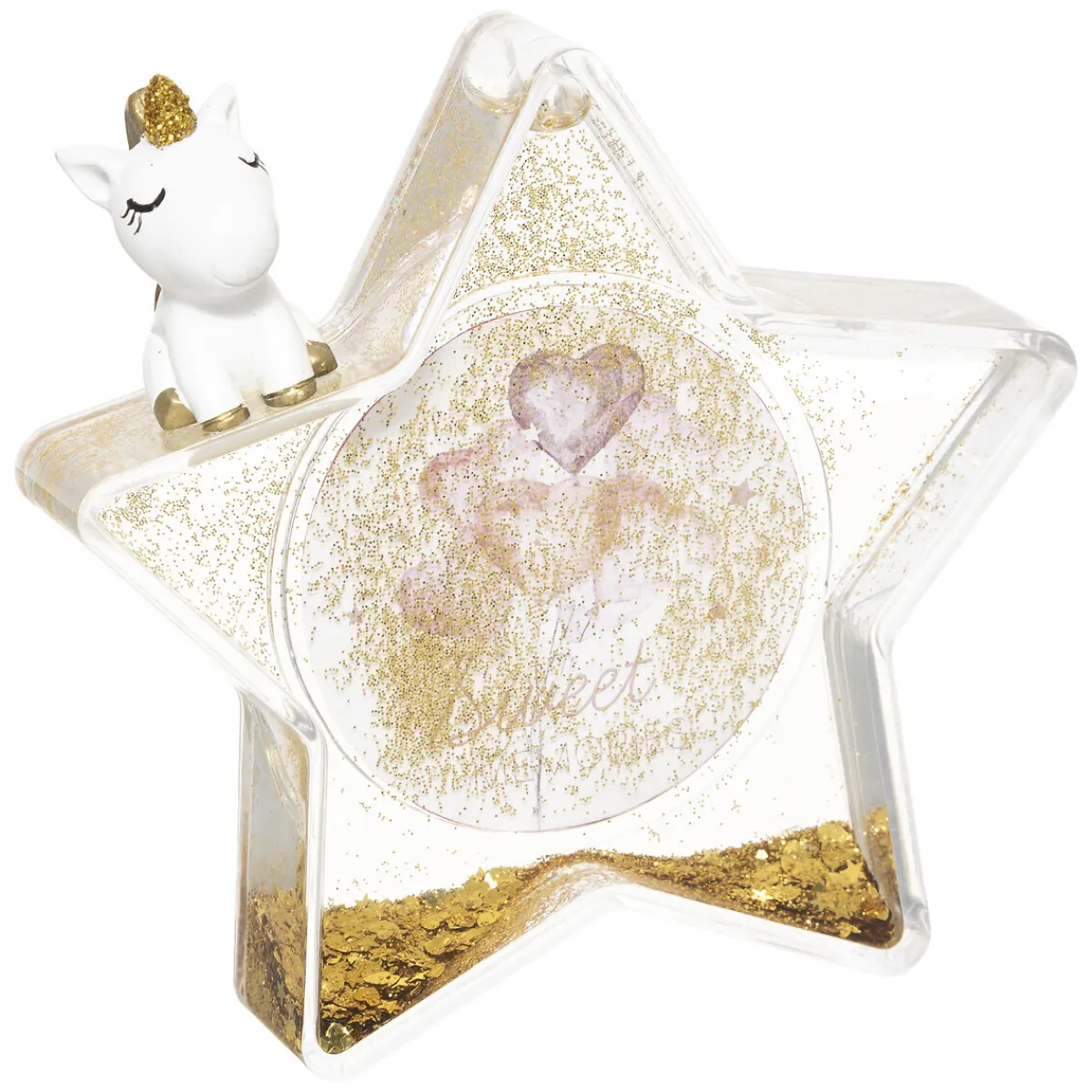 Atmosphera Objets Déco*Cadre enfant "Licorne" Blanc