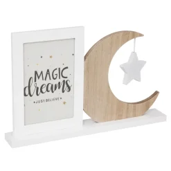 Atmosphera Objets Déco*Cadre photo enfant "Lune" ModèleA
