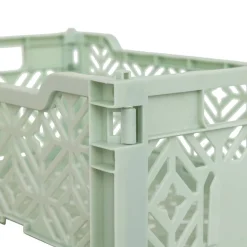 Atmosphera Voir Tout |Paniers De Rangement*Cagette pliante "Arry" Vertclair