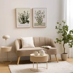 Atmosphera Bancs*Canapé "Naova" Beige