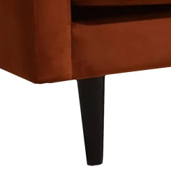 Atmosphera Voir Tout |Canapés*Canapé velours "Candice" Bronze
