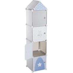 Atmosphera Meubles De Rangement*Casiers de rangement enfant "Colonne" Boisnaturel