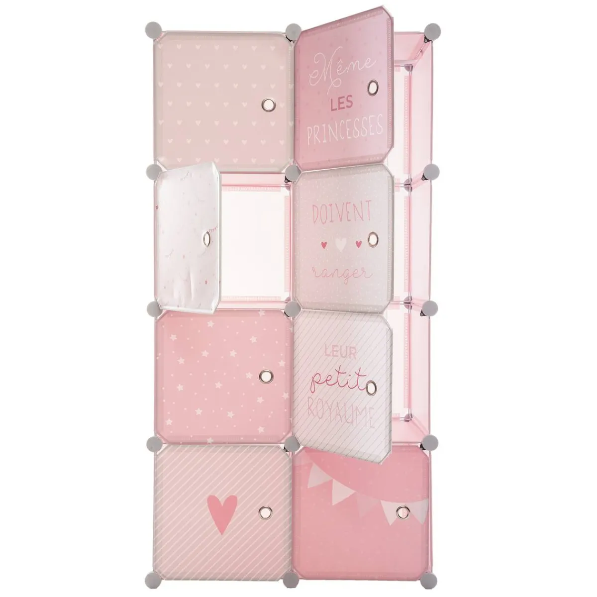 Atmosphera Meubles De Rangement*Casiers de rangement enfant "Penderie" Blanc