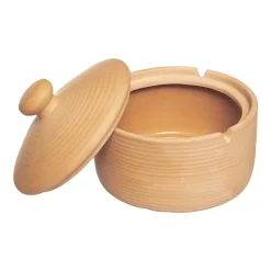 Atmosphera Objets À Poser*Cendrier "Cozy" terre cuite Blanc