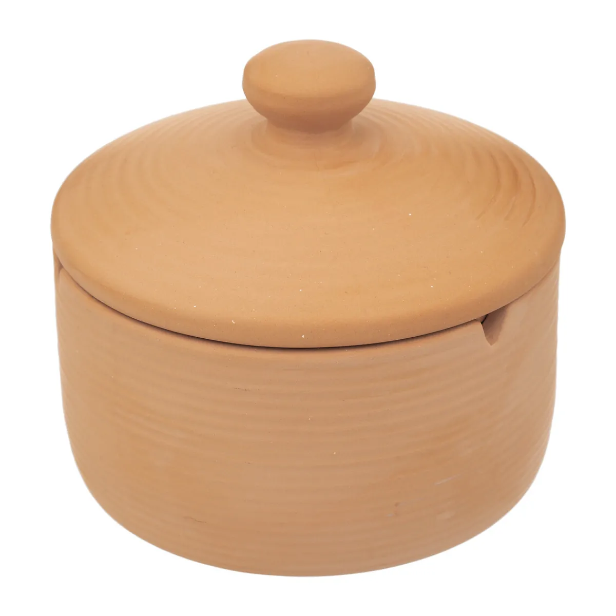 Atmosphera Objets À Poser*Cendrier "Cozy" terre cuite Blanc