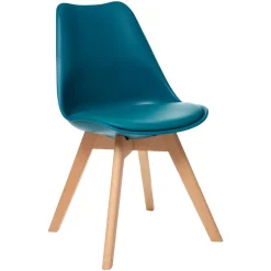 Atmosphera Chaises Scandinaves|Chaises, Fauteuils De Table*Chaise "Baya", pieds hêtre Vertkaki