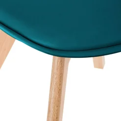 Atmosphera Chaises Scandinaves|Chaises, Fauteuils De Table*Chaise "Baya", pieds hêtre Vertkaki