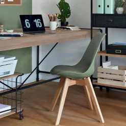 Atmosphera Chaises Scandinaves|Chaises, Fauteuils De Table*Chaise "Baya", pieds hêtre Beige