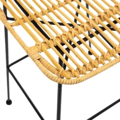 Atmosphera Chaises De Bar*Chaise de bar "Kubu" Marron