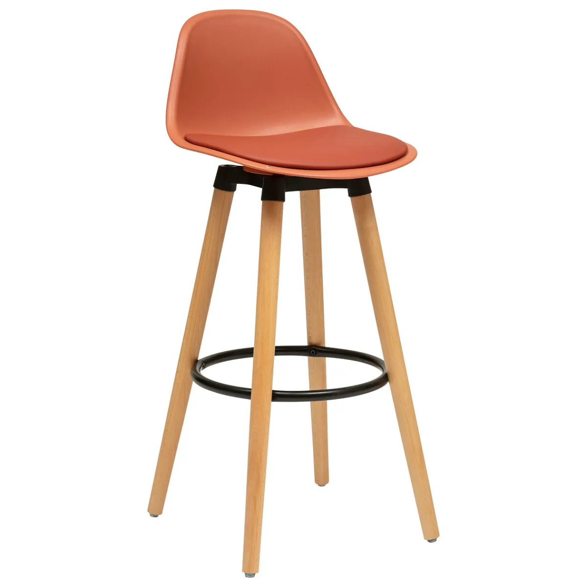 Atmosphera Chaises De Bar*Chaise de bar "Maxon" Jaunemoutarde