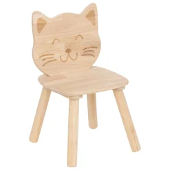 Atmosphera Chaises, Fauteuils*Chaise enfant chat "Pia" Boisnaturel