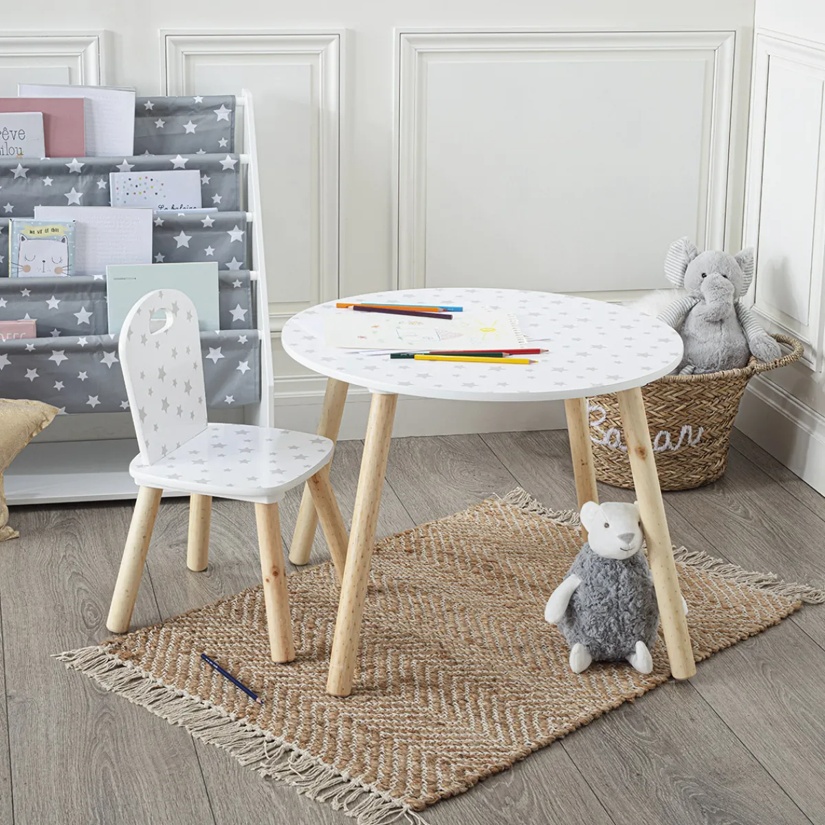 Atmosphera Chaises, Fauteuils*Chaise enfant "Douceur" Rose