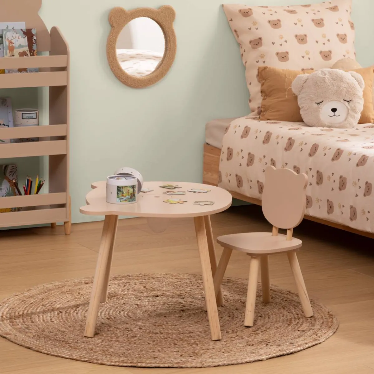 Atmosphera Chaises, Fauteuils*Chaise enfant ourson "Douceur" Marron