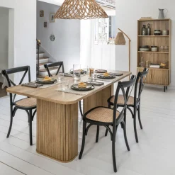 Atmosphera Chaises|Chaises, Fauteuils De Table*Chaise "Isak" Beige
