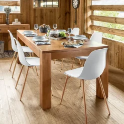 Atmosphera Chaises Scandinaves|Chaises, Fauteuils De Table*Chaise "Taho" Bleucanard