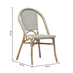 Atmosphera Chaises*Chaise "Trecia" Ocre
