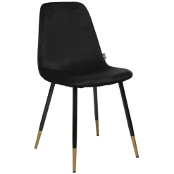 Atmosphera Chaises En Velours|Chaises, Fauteuils De Table*Chaise 