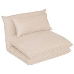 Atmosphera Fauteuils*Chauffeuse "Elois" Vertkaki
