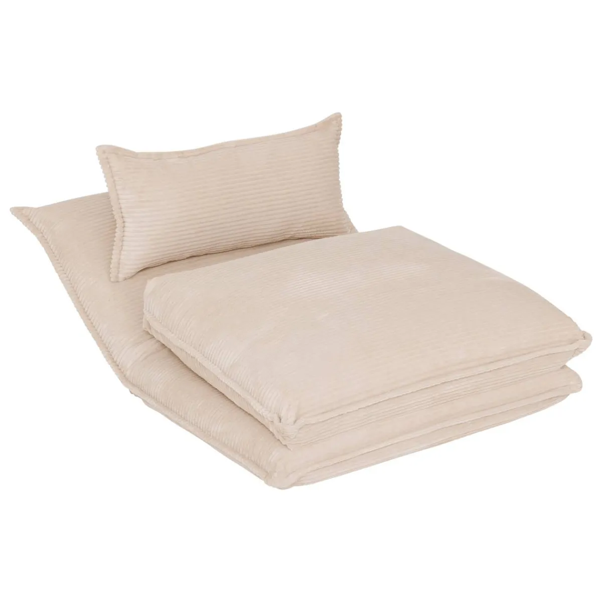 Atmosphera Fauteuils*Chauffeuse "Elois" Vertkaki