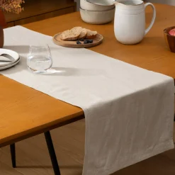 Atmosphera Chemins De Table, Centres De Table|Nappes, Chemins De Table*Chemin de table "Elina" Marroncaramel