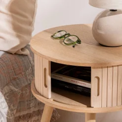 Atmosphera Tables De Chevet*Chevet 2 portes "Nysos" Noir