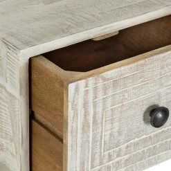 Atmosphera Commodes, Chiffonniers*Chiffonnier "Ajay" Blanc