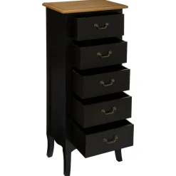 Atmosphera Commodes, Chiffonniers*Chiffonnier "Chrysa" Noir