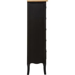 Atmosphera Commodes, Chiffonniers*Chiffonnier "Chrysa" Noir