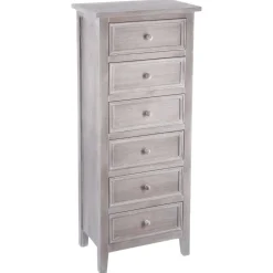 Atmosphera Commodes, Chiffonniers*Chiffonnier 6 tiroirs "Charme" Vertcéladon