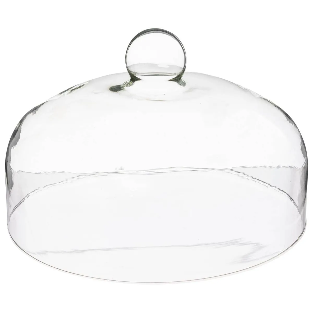 Atmosphera Plats De Service, Présentoirs*Cloche de présentation "Mina" Acacia