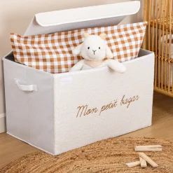 Atmosphera Coffres À Jouets*Coffre de rangement enfant "Yuma" Blanc